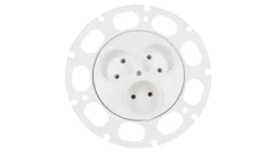 Gniazdo p/t trzykrotne b/u z nawijakiem PT-35 AS