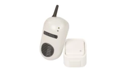 Dzwonek bezprzewodowy BULIK 230V zestaw hermetyczny zasięg 150m DRS-982H SUN10000006