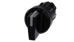 Przełącznik piórkowy 3 pozycyjny 22mm z samopowrotem możl podświetlenie czarny tworzywo SIRIUS ACT 3SU1002-2BM10-0AA0