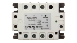 Przekaźnik półprzewodnikowy trójfazowy 75A 24-440V AC 4-32V DC RZ3A40D75