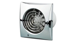 Wentylator osiowy 125mm z wył.czasowym chrom 125QUIETTCHR