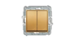 MINI Łącznik podwójny schodowy złoty 29MWP-33