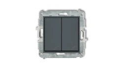 MINI Łącznik podwójny schodowy grafitowy mat 28MWP-33