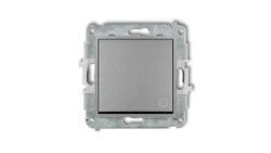 MINI Przycisk /dzwonek/ srebrny metalik 7MWP-4