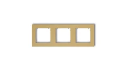 MINI Ramka potrójna złota 29MR-3