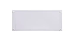 Osłona metalowa z plastikowym wypełnieniem 720x300mm BPZ-FPP-800/300-BL 108294