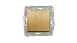 MINI Łącznik potrójny złoty 29MWP-7