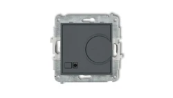 MINI Regulator temperatury elektroniczny z czujnikiem powietrznym grafitowy mat 28MRT-2