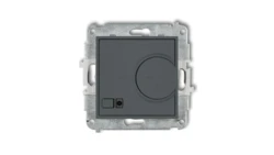 MINI Regulator temperatury elektroniczny z czujnikiem podpodłogowym grafitowy mat 28MRT-1