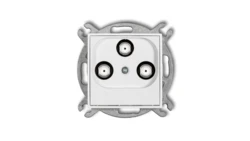 MINI Gniazdo multimedialne 3F DATA (Vectra) biały MGMV