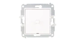 MINI Łącznik pojedynczy w stylu amerykańskim biały MWPUS-1