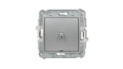 MINI Przycisk jednobiegunowy w stylu amerykańskim srebrny metalik 7MWPUS-4.1