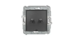 MINI Łącznik świecznikowy w stylu amerykańskim grafitowy 11MWPUS-2