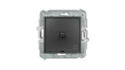 MINI Przycisk /dzwonek/ w stylu amerykańskim grafitowy 11MWPUS-4