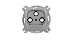 MINI Gniazdo multimedialne 3F DATA (Vectra) srebrny metalik 7MGMV