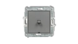 MINI Przycisk /dzwonek/ w stylu amerykańskim szary mat 27MWPUS-4