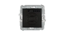 MINI Elektroniczney sterownik roletowy (sterowanie lokalne) czarny mat 12MSR-1