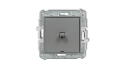 MINI Łącznik dwubiegunowy /0-1/ w stylu amerykańskim szary mat 27MWPUS-9