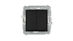 MINI Przycisk dwubiegunowy czarny mat 12MWP-44.2