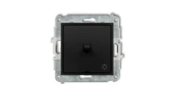 MINI Przycisk /światło/ w stylu amerykańskim czarny mat 12MWPUS-5