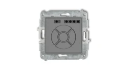 MINI Elektroniczny sterownik roletowy (przycisk strefowy) szary mat 27MSR-5