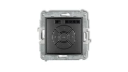 MINI Elektroniczney sterownik roletowy (sterowanie lokalne) grafitowy 11MSR-1