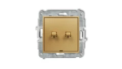 MINI Łącznik świecznikowy w stylu amerykańskim złoty 29MWPUS-2