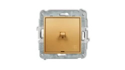 MINI Łącznik krzyżowy w stylu amerykańskim złoty 29MWPUS-6