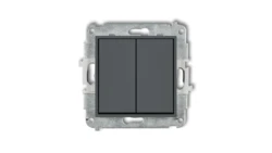 MINI Przycisk świecznikowy grafitowy mat 28MWP-44.1