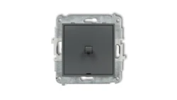 MINI Przycisk jednobiegunowy w stylu amerykańskim grafitowy mat 28MWPUS-4.1