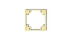 MINI Ramka pośrednia kanarkowa 43MRP-1