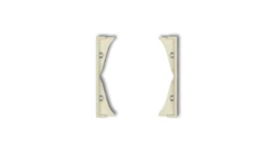 MINI Ramka pośrednia do gniazd podwójnych orzech ziemny 44MRP-2