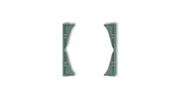 MINI Ramka pośrednia do gniazd podwójnych szmaragdowa 51MRP-2