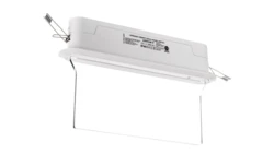 Oprawa awaryjna ARROW P IP40 1W 1h dwuzadaniowa dwustronna z auto testem biała ARP/1W/B/1/SA/AT/WH