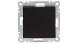 Lumina Łącznik zwierny 1-biegunowy czarny WL0113