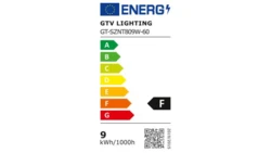 Świetlówka LED T8-J 9W 900lm 4000K 60cm GT-SZNT809W-60