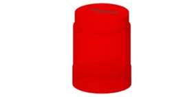 Moduł świetlny kolumny sygnalizacyjnej 50mm LED czerwony światło błyskowe 24V DC IP54 8WD4220-0CB