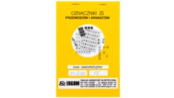 Znaki samoprzylepne ZS D20/PE E04ZP-02030403400
