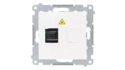 Simon 54 Gniazdo światłowodowe / optyczne pojedyncze DGS1.01/11