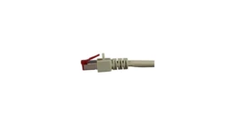 Patchcord SFTP 0,5m Cat.6 LSZH szary