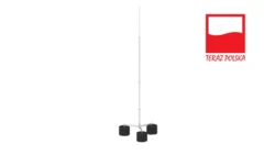 Maszt odgromowy aluminiowy 7m na trójnogu komplet 65.7 3p cz 65037009