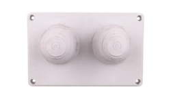 Płyta przepustowa z 2 dławnicami IP55 dla kabli o średnicy 30-72mm MV FP 66 6600249