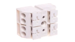 Blok zasilający 2-biegunowy biały 862-652 /500szt./