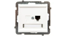 SONATA Gniazdo telefoniczne pojedyncze RJ11 ecru GPT-1R/m/27