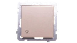 SONATA Przycisk /światło/ szampański złoty ŁP-5R/m/39