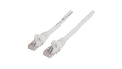 Patch Cord Cat5E UTP 0,5M Biały 100 Miedź ICOC U5EB-005-WH