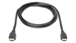 Kabel połączeniowy HDMI Ultra HighSpeed z Ethernetem 8K 60Hz UHD Typ HDMI A/HDMI A M/M czarny 5m AK-330124-050-S