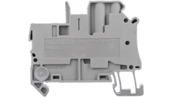 Złączka szynowa 3-przewodowa 2,5mm2 śrubowa/wtykowa szara UT 2,5-TWIN/1P 3060490 /50szt./