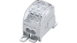 Blok rozdzielczy - uniwersalny Al/Cu SUB 160 (82040) SIMBLOCK szary 81653002