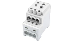 Blok rozdzielczy - dystrybucyjny Al/Cu SDB 200 (80030) SIMBLOCK szary 81602002